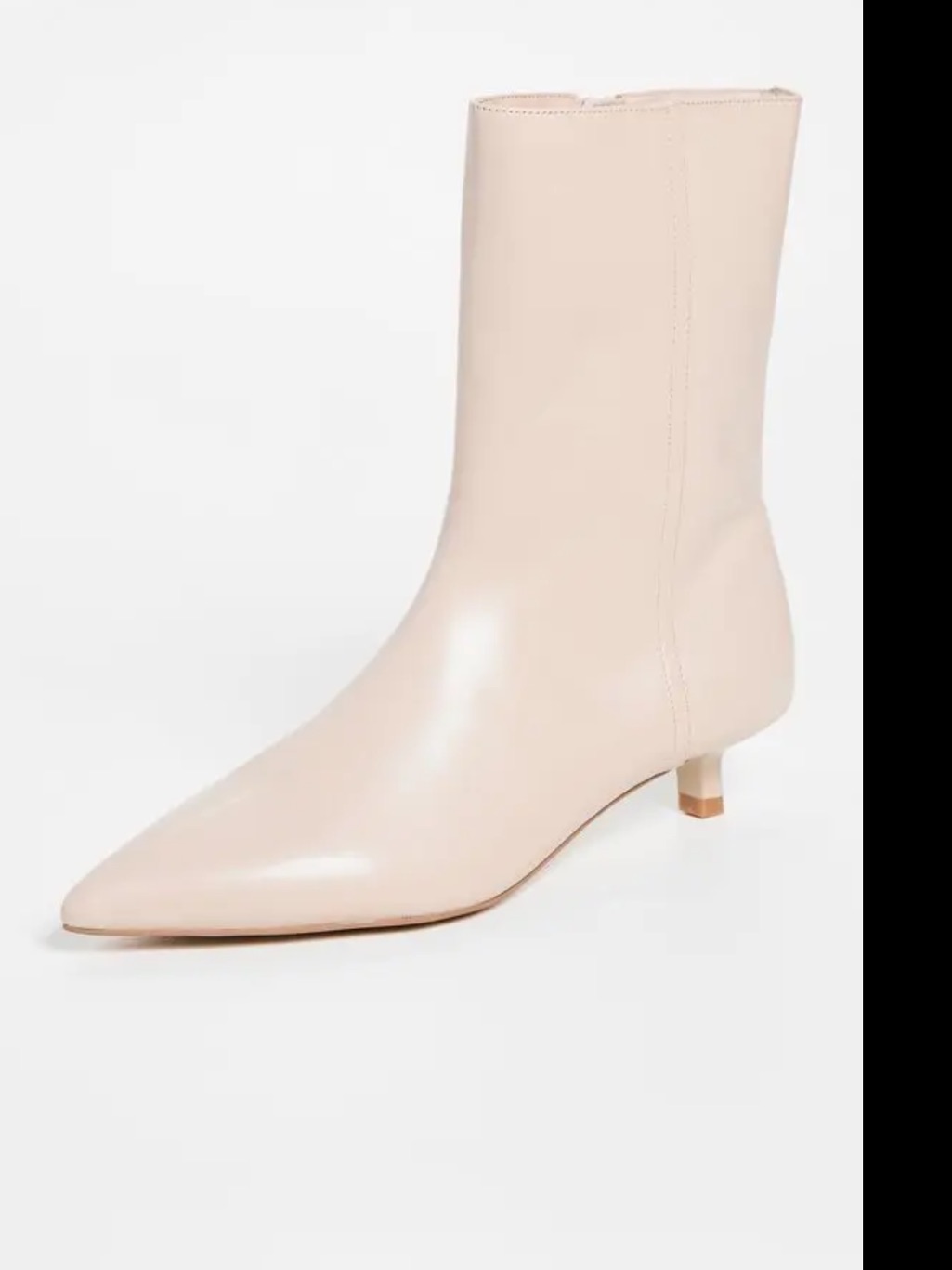 Intentionally Blank Lundi Booties In Cream